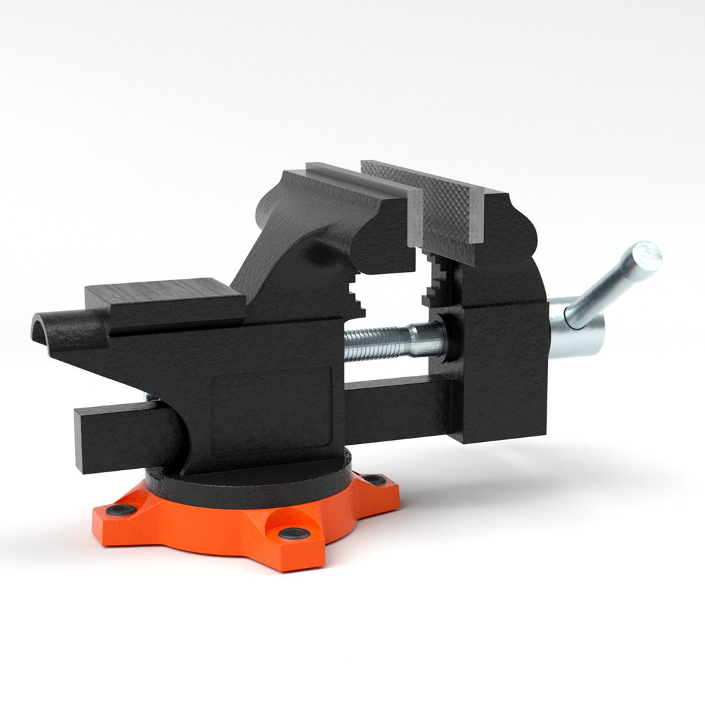 Stalinis spaustuvas VEVOR 4.5 Bench Vise, 114 mm pločio žiotys