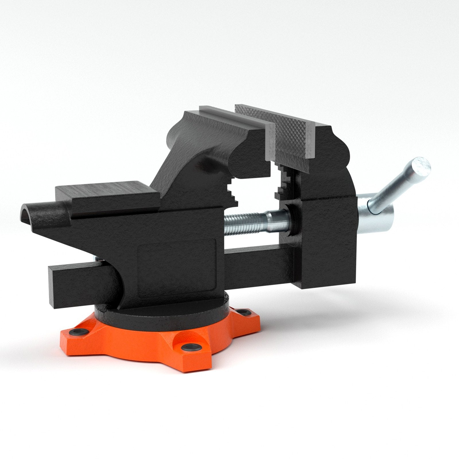 Stalinis spaustuvas VEVOR 4.5 Bench Vise, 114 mm pločio žiotys