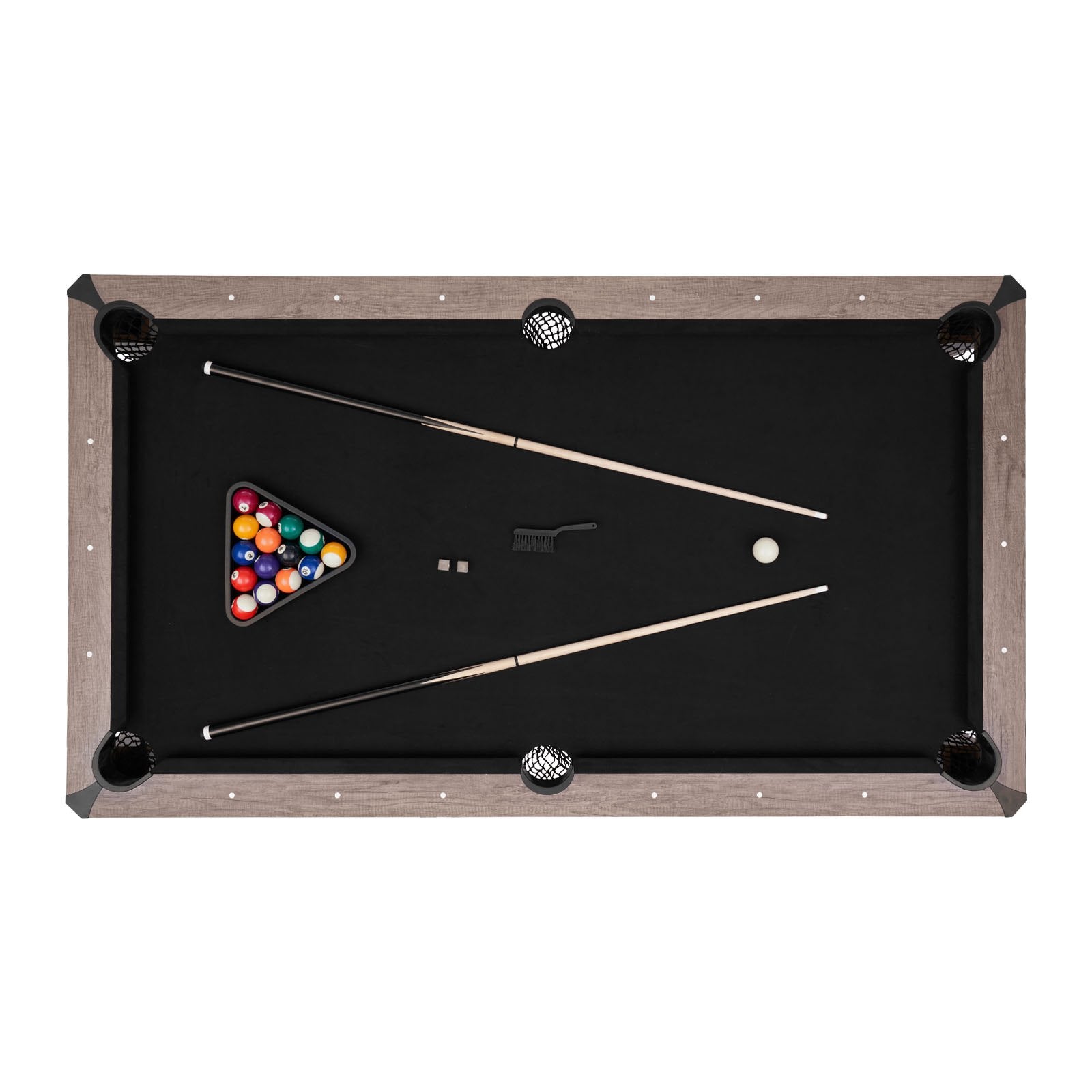 Daugiafunkcis biliardo stalas VEVOR SUM-8447G3, 214 cm