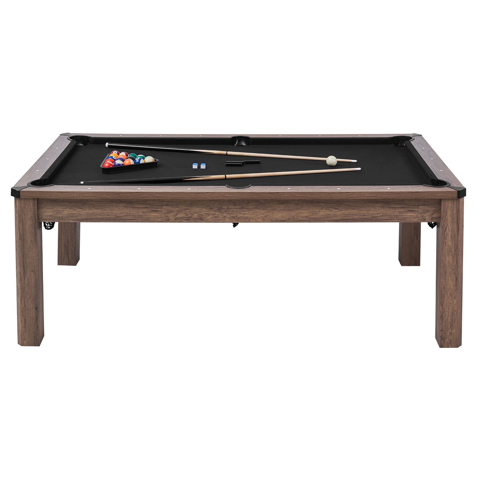 Daugiafunkcis biliardo stalas VEVOR SUM-8447G3, 214 cm