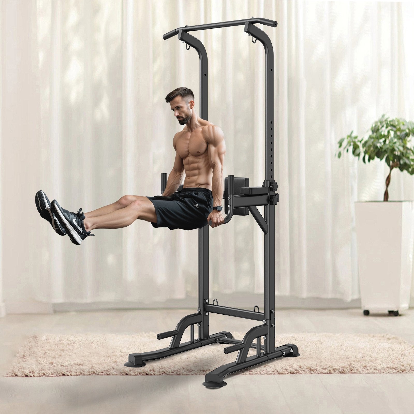 Sporto treniruoklis (Power Tower) VEVOR ssshkytxs-f, 200 kg