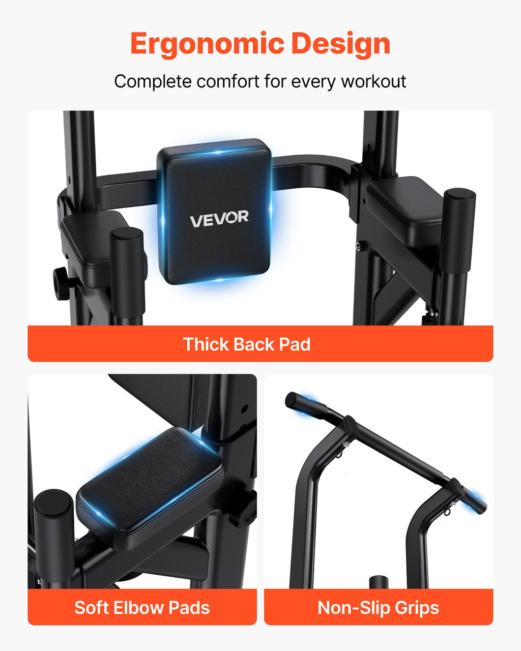 Sporto treniruoklis (Power Tower) VEVOR SJ80, 150 kg