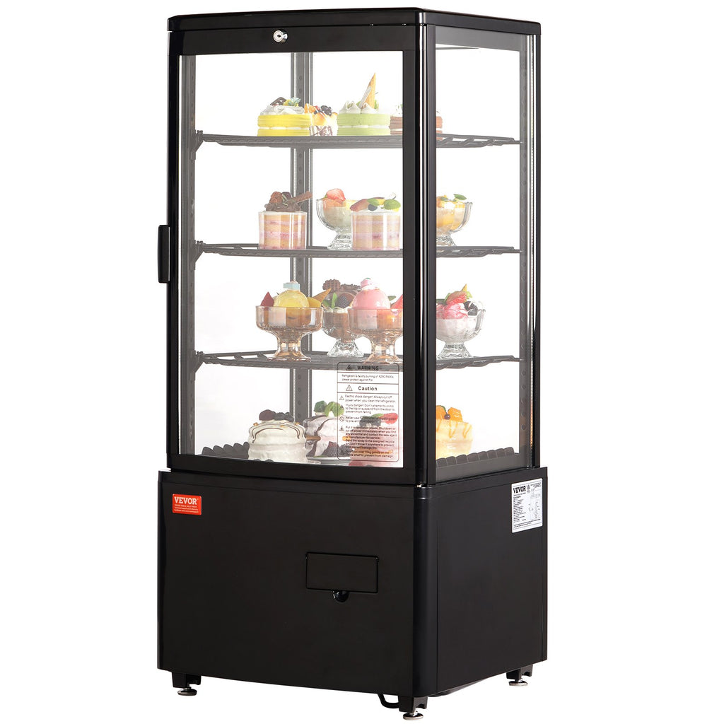 Šaldoma vitrina VEVOR XC-78L(1R), 85 l talpa
