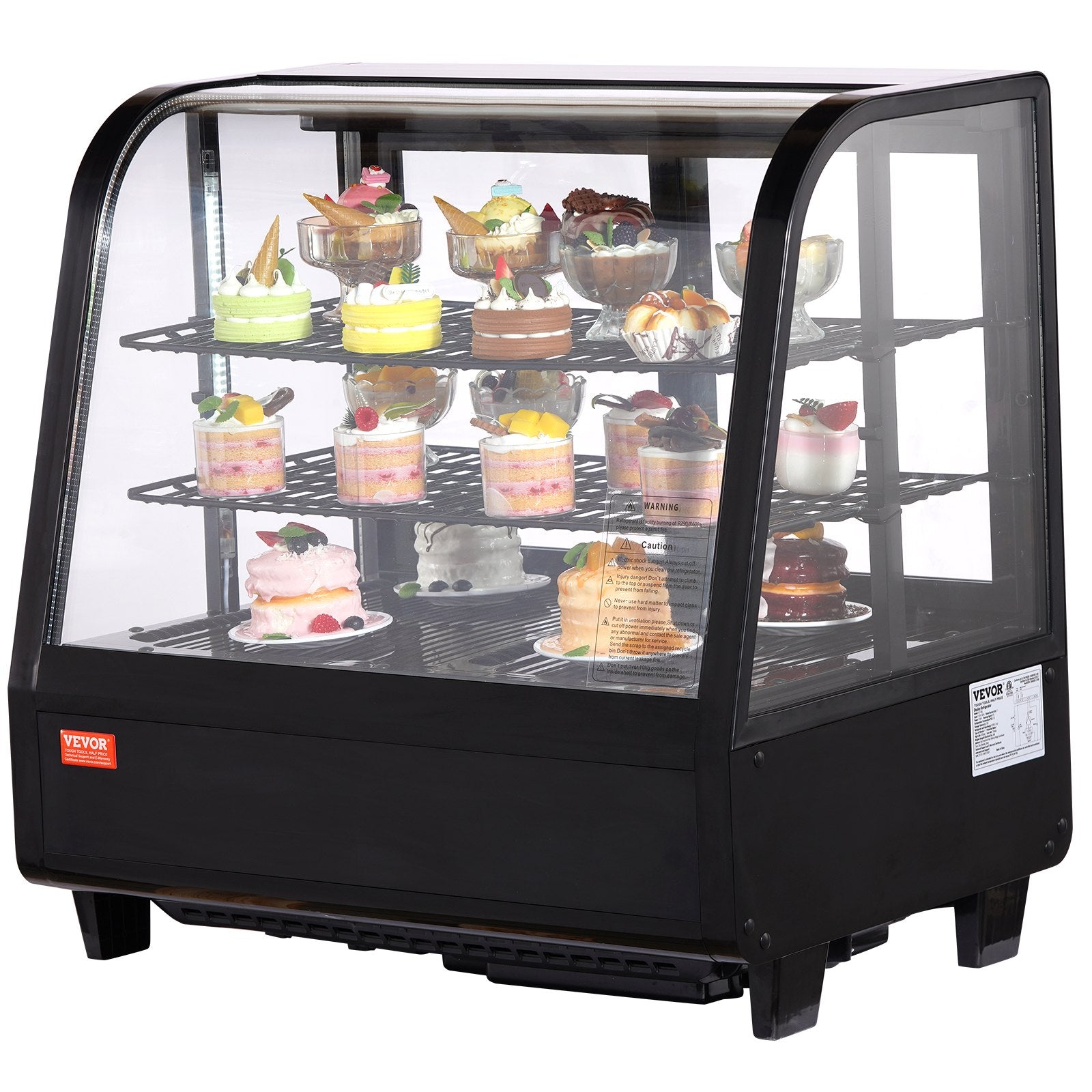 Šaldoma vitrina VEVOR XCW-100L, 100 l