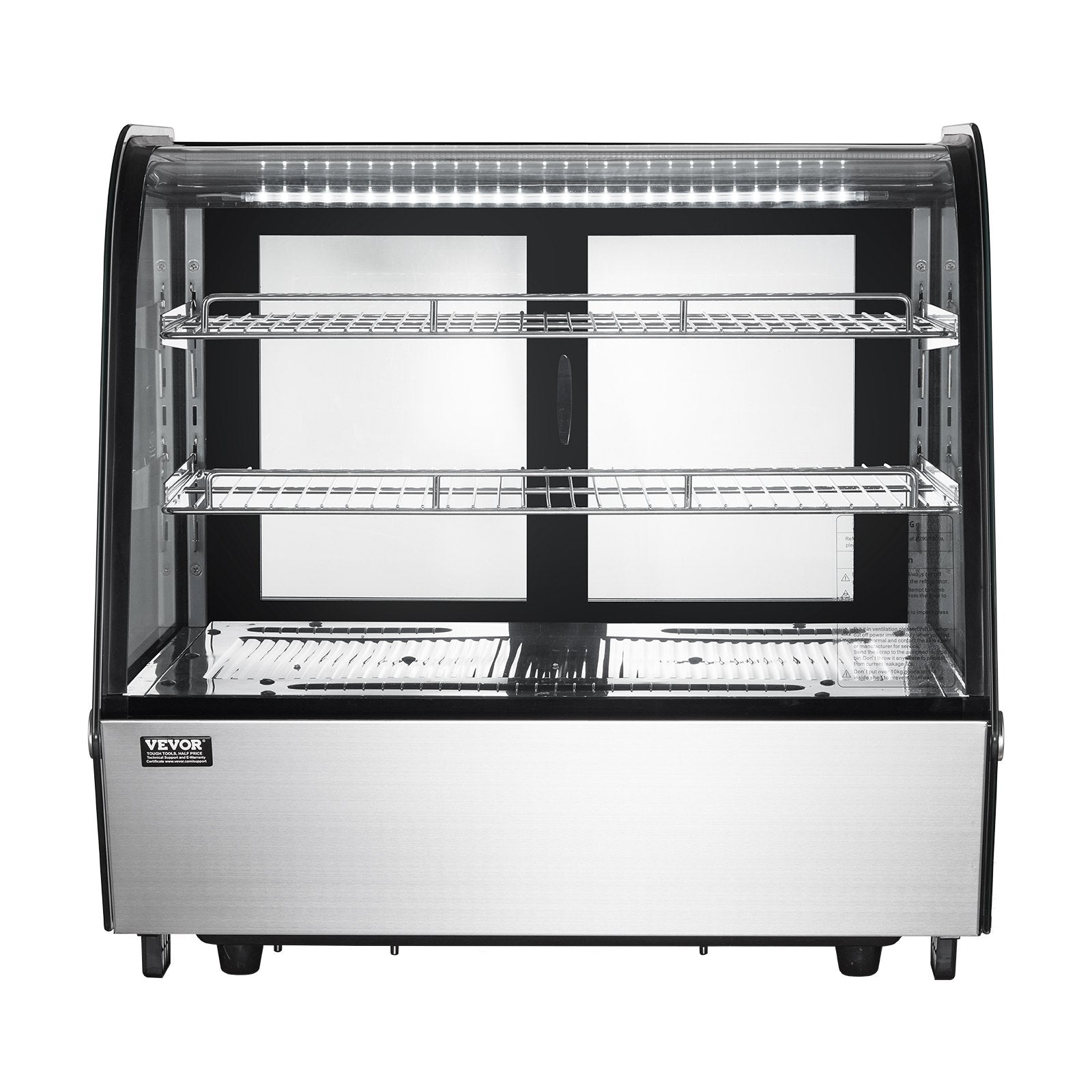 Šaldoma vitrina VEVOR XCW-120LS, 115 l talpa