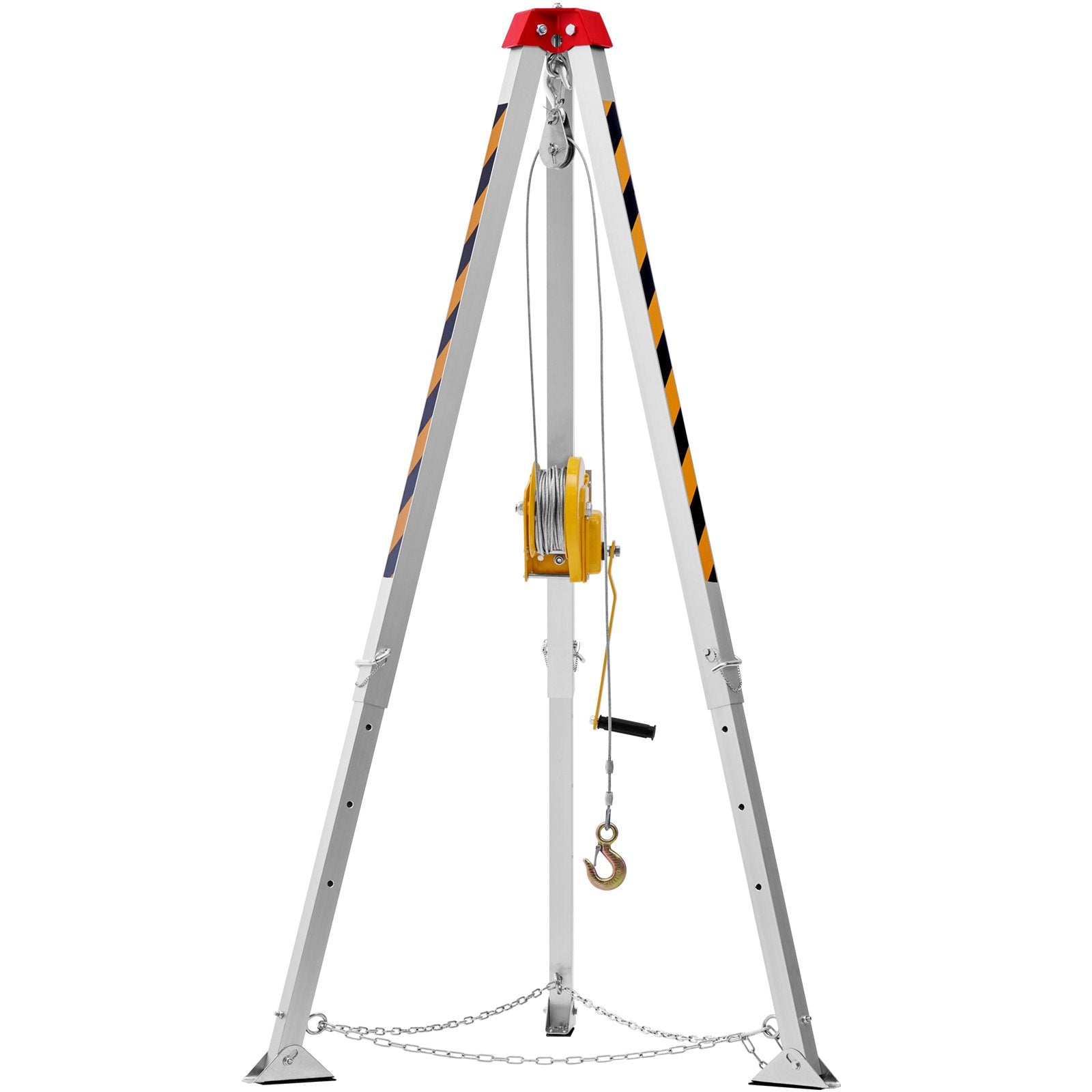 Gelbėjimo trikojis ankštoms erdvėms VEVOR HXRT-07, 816,4 kg gervė