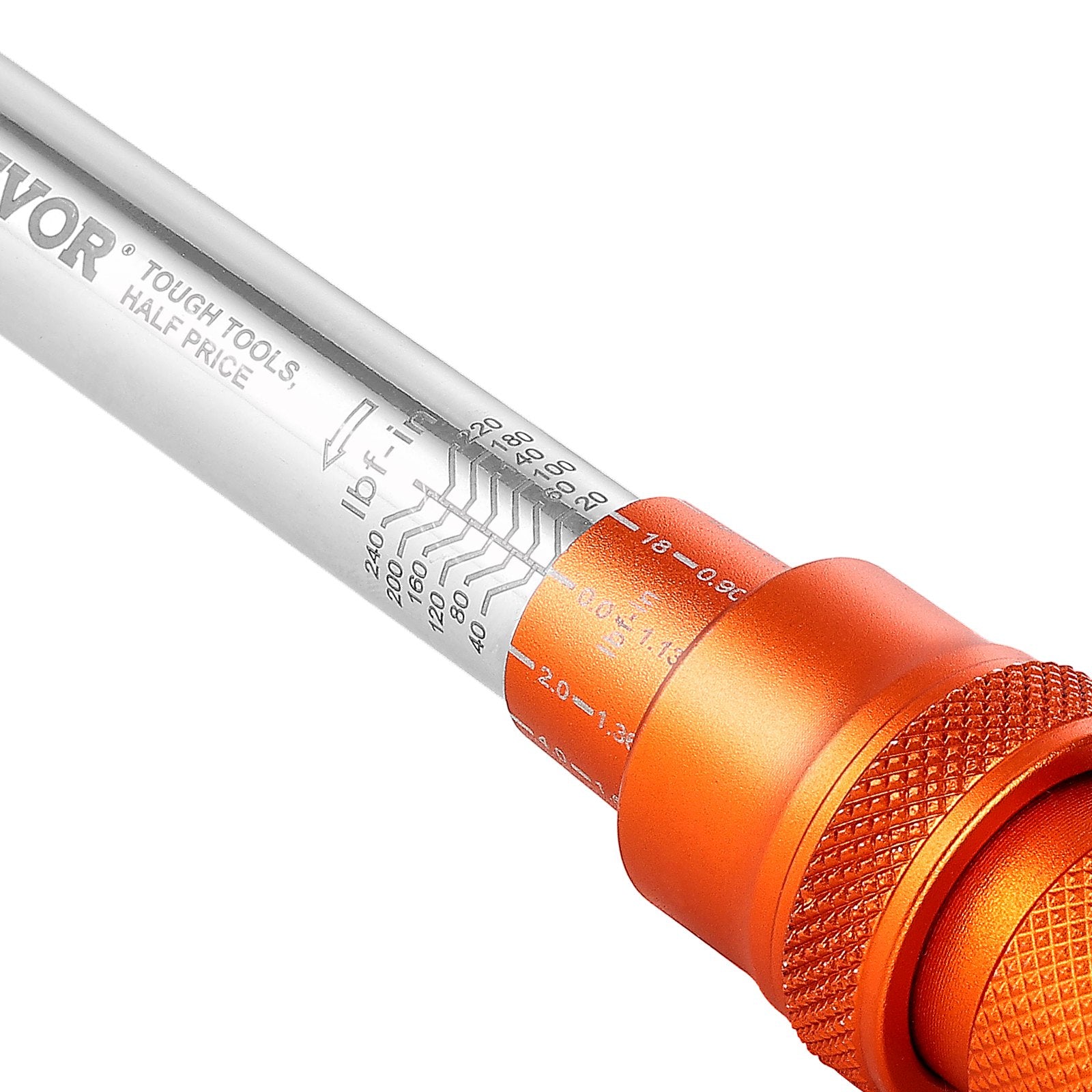 Dinamometrinis raktas VEVOR HG-14050, 1/4", 2,3–27,1 Nm