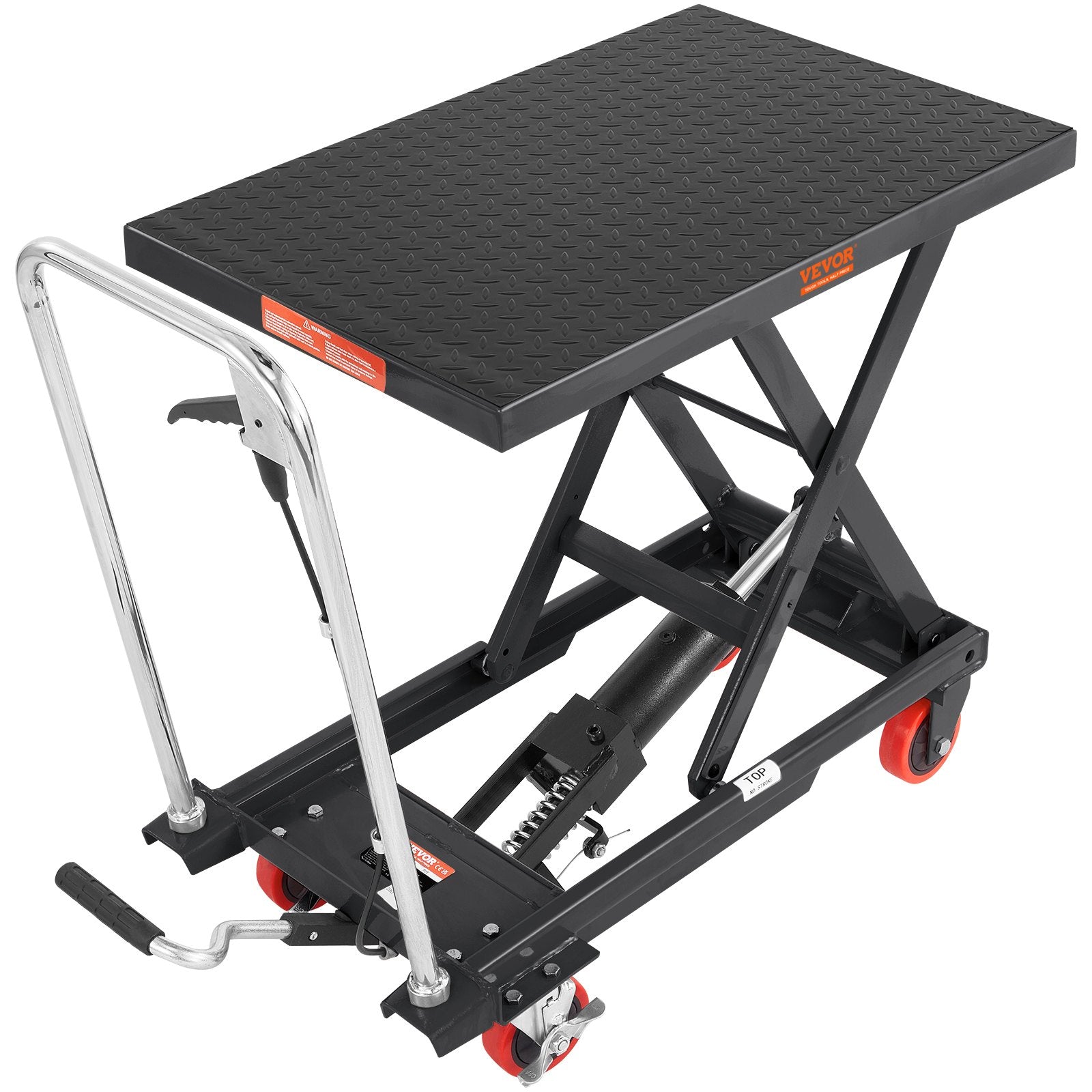 Hidraulinis kėlimo stalas-vežimėlis VEVOR TF23, 230 kg keliamoji galia