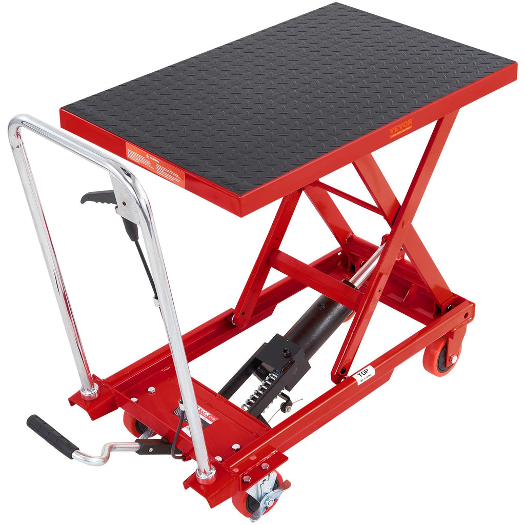 Hidraulinis kėlimo stalas-vežimėlis VEVOR TF23, 230 kg keliamoji galia