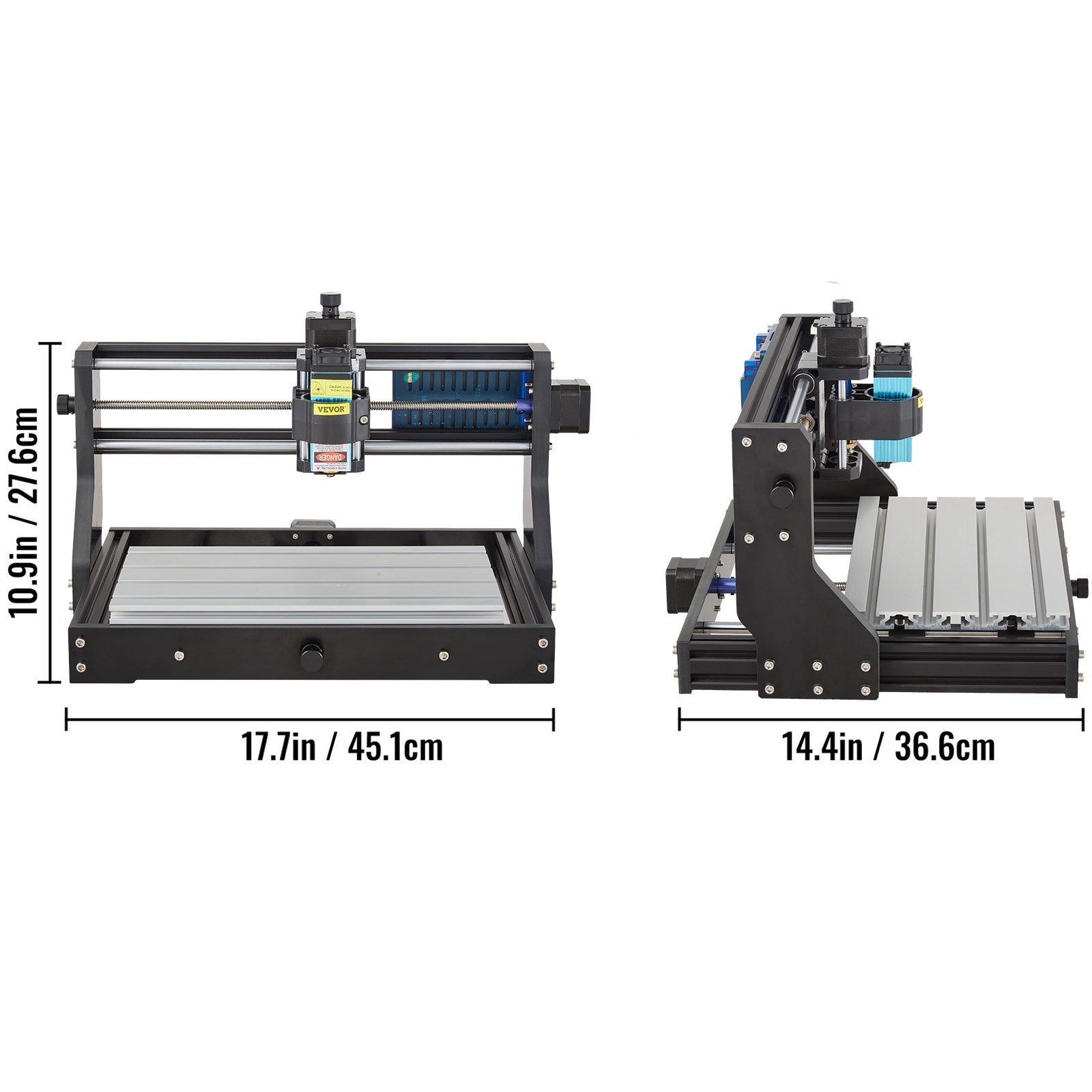 CNC graviravimo staklės VEVOR 3018 Pro, 15W