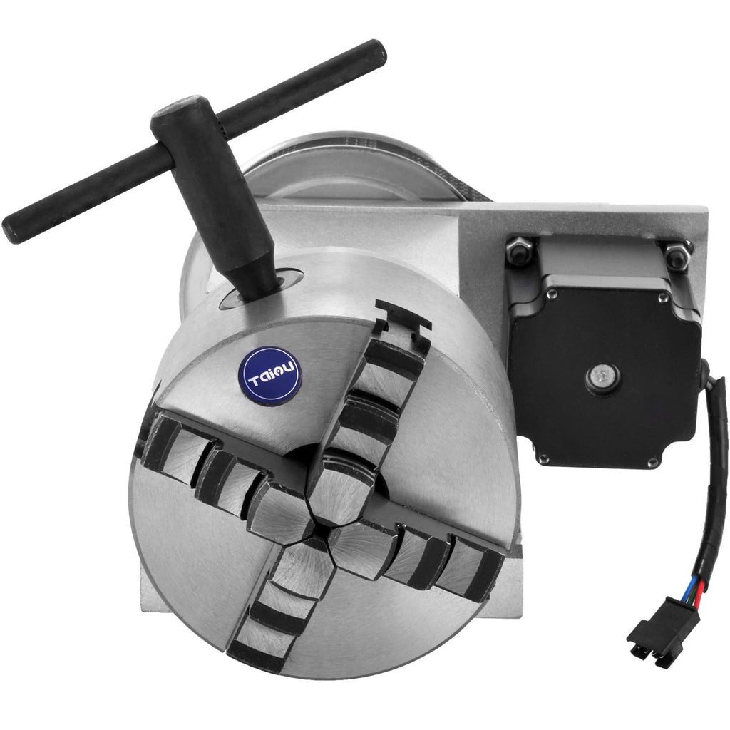 CNC sukimosi ašis VEVOR 4-oji ašis, 100 mm griebtuvas