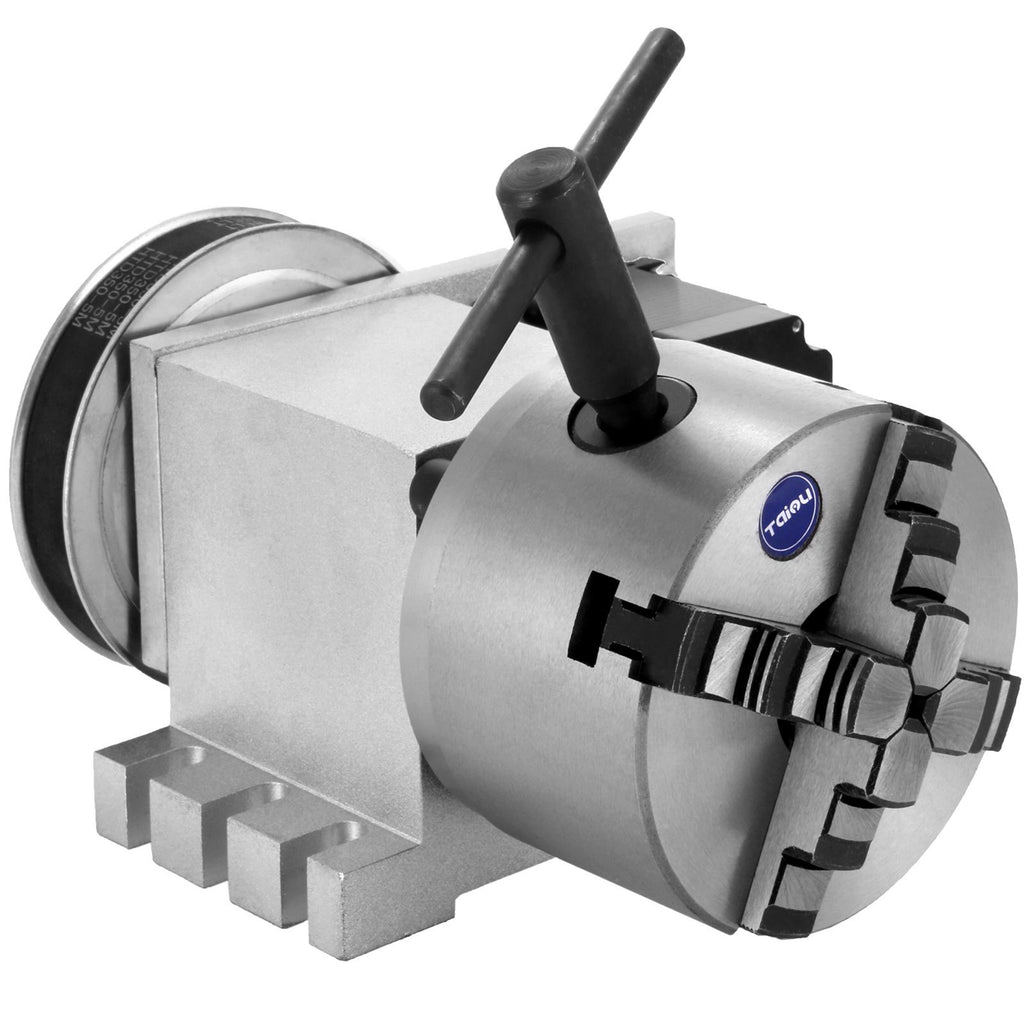 CNC sukimosi ašis VEVOR 4-oji ašis, 100 mm griebtuvas