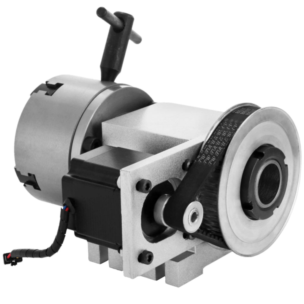 CNC sukimosi ašis VEVOR 4-oji ašis, 100 mm griebtuvas