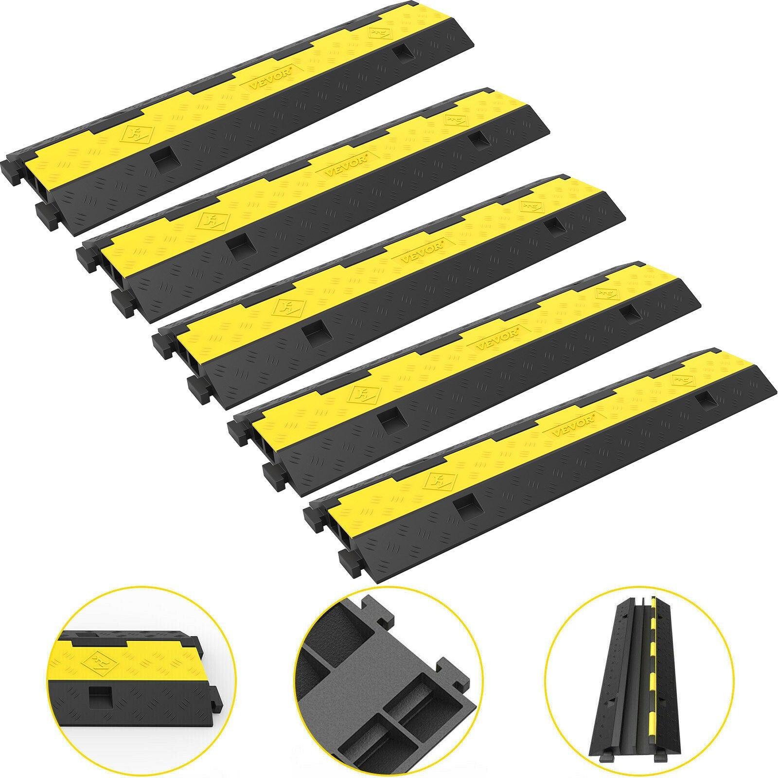 Kabelių apsauga VEVOR VV-2CGXB-5PCS, 2 kanalų