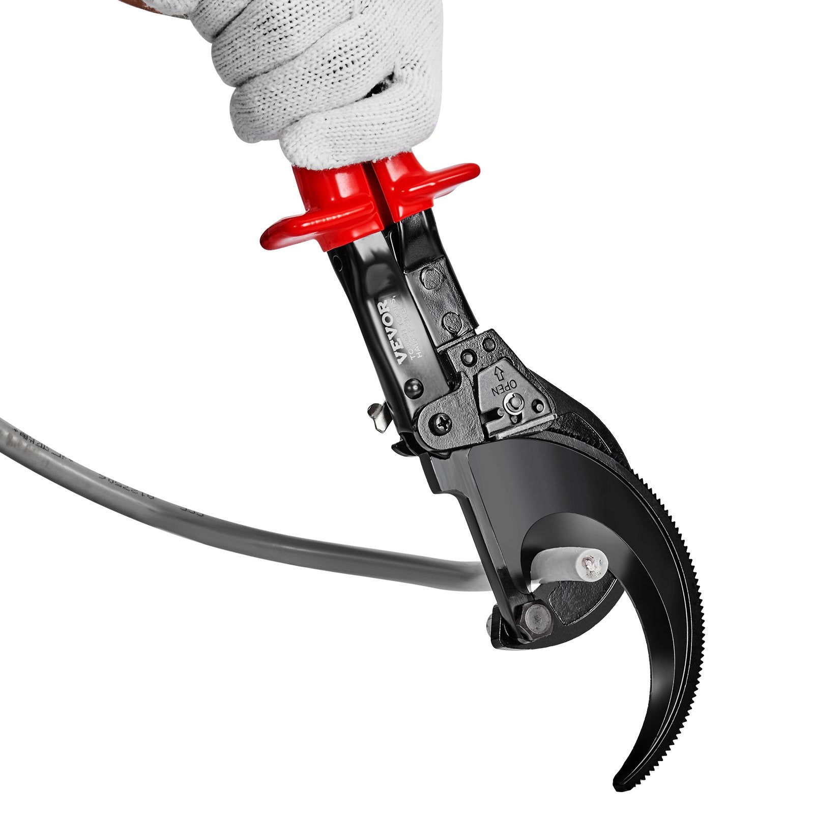 Reketinis kabelių kirpimo įrankis VEVOR HS-520A, 400 mm²