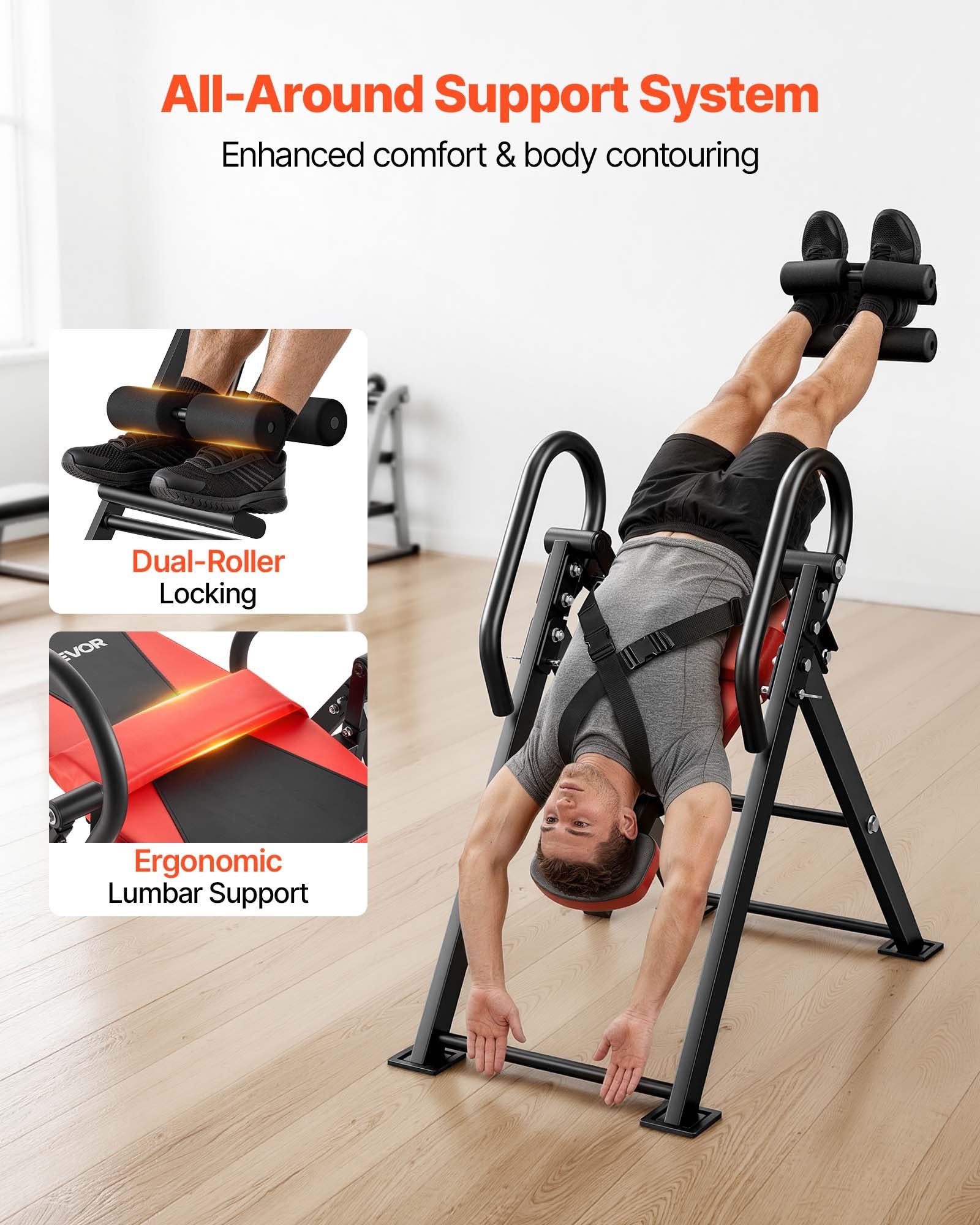 Inversinis stalas VEVOR QD002C, 136 kg apkrova