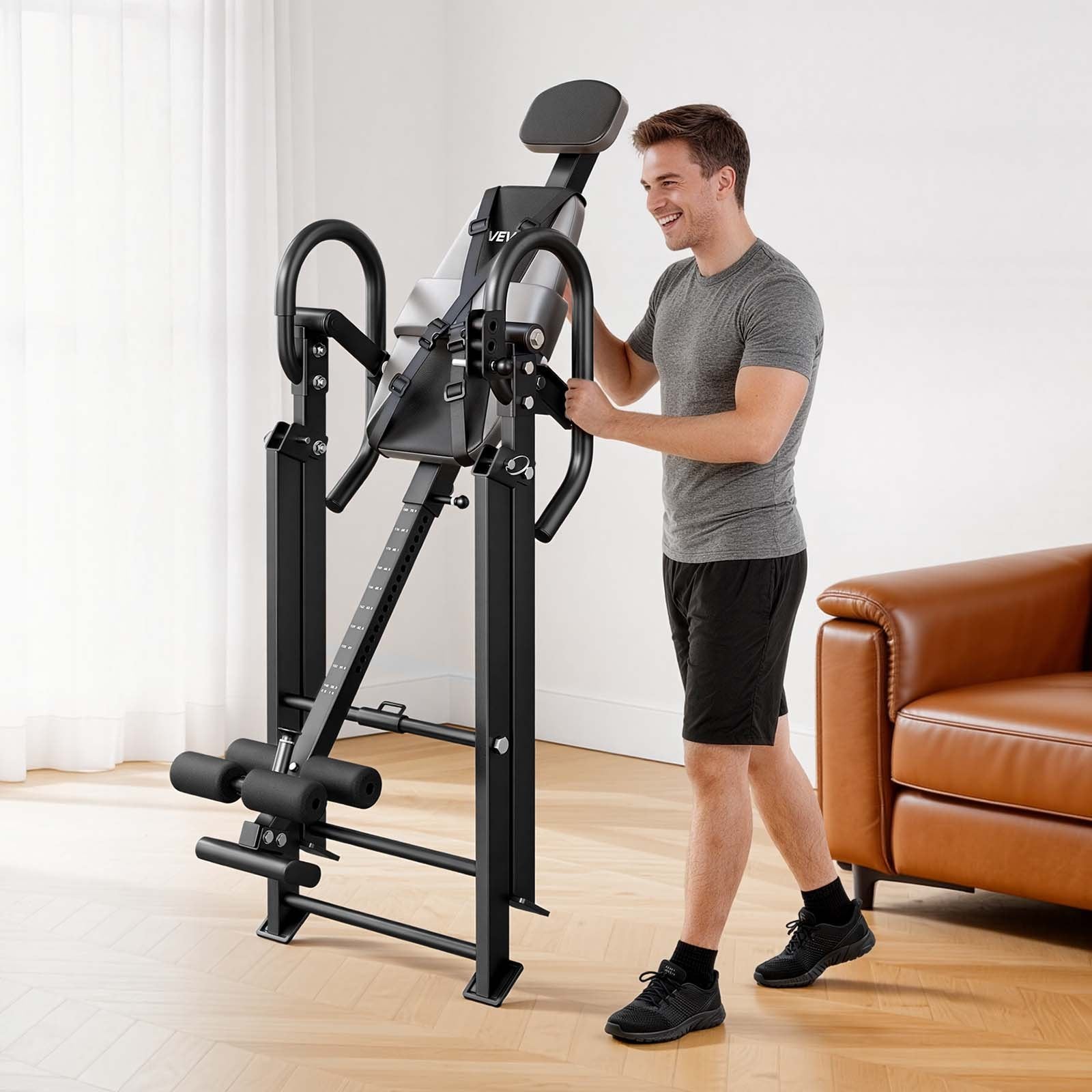 Gravitacinis inversinis stalas VEVOR QD002C, 136 kg apkrova