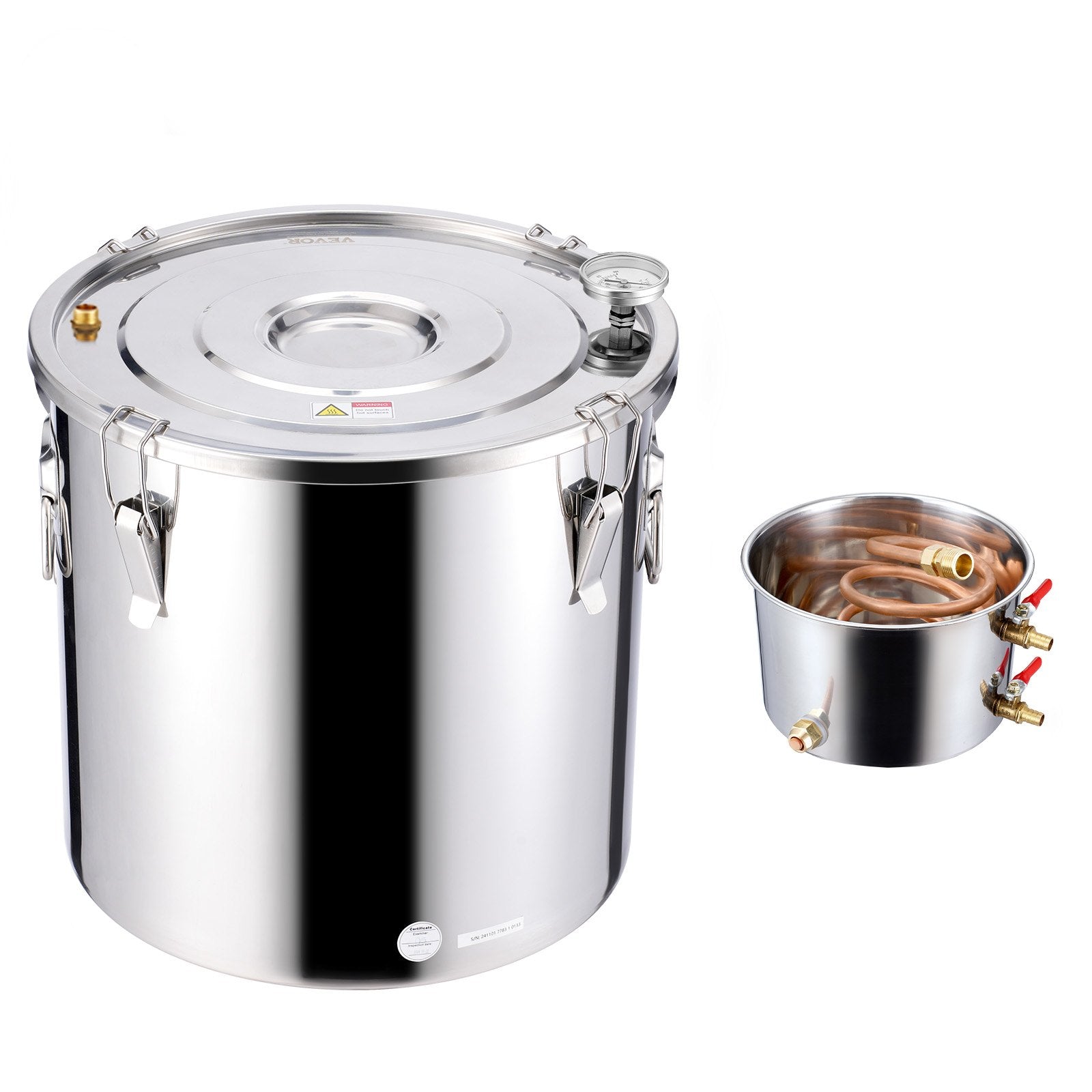 Distiliatorius VEVOR STDB-50L-U, 50 l