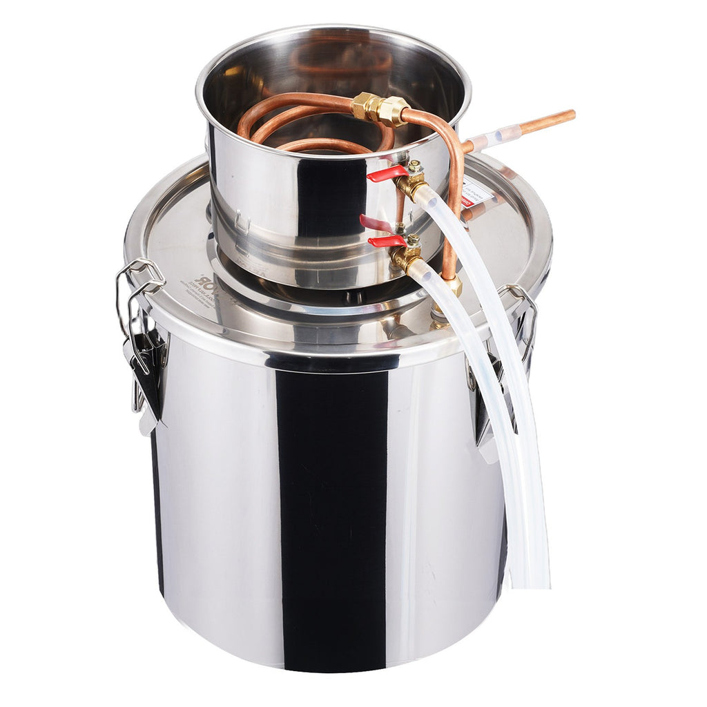 Alkoholio distiliavimo aparatas VEVOR STDB-20L-U, 19 l
