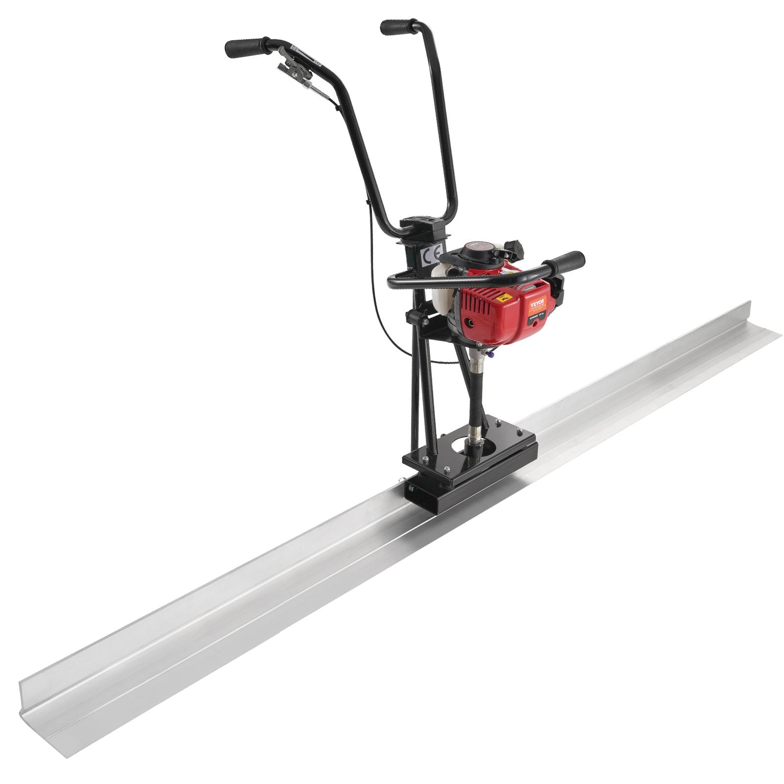 Benzininė betono lyginimo liniuotė VEVOR ZPJ-25A-8, 2445 mm