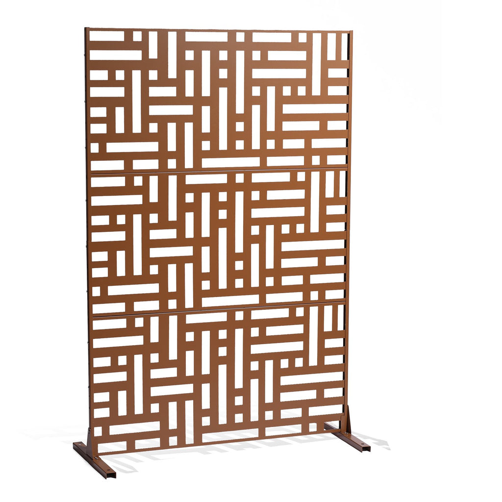 Metalinė dekoratyvinė pertvara VEVOR HA-SS-06, 91 x 183 cm