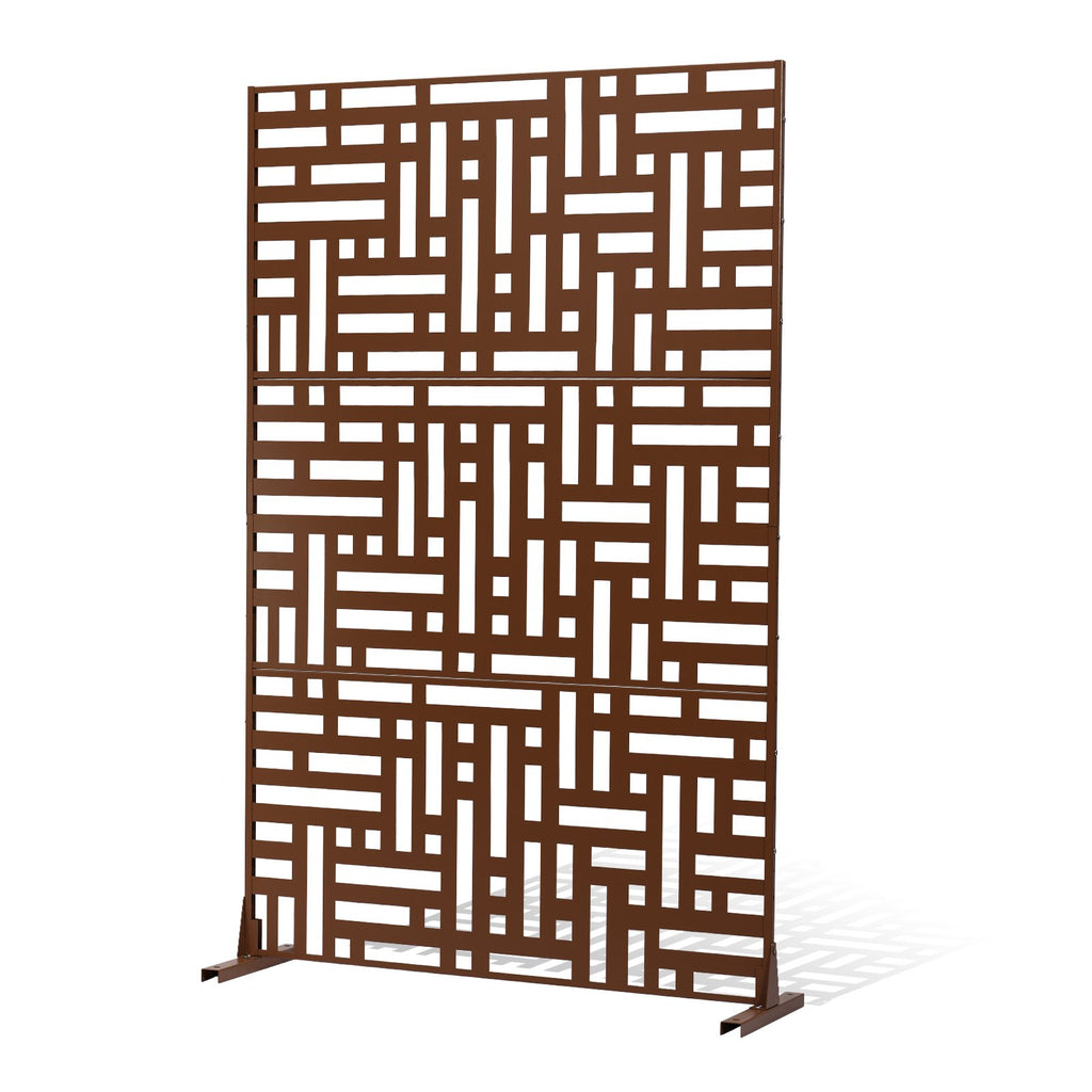 Metalinė dekoratyvinė pertvara VEVOR HA-SS-06, 91 x 183 cm