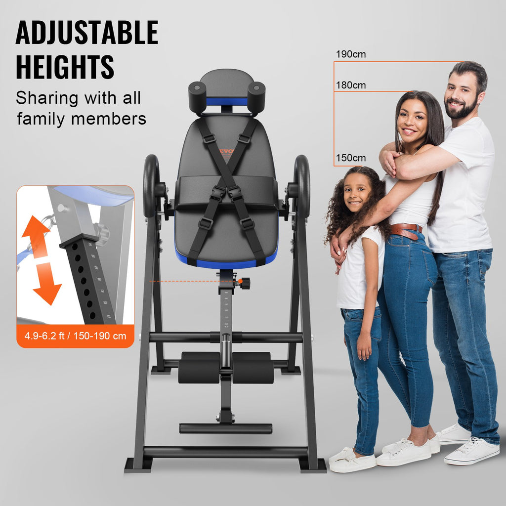 Inversinis stalas VEVOR QD001, 136 kg keliamoji galia