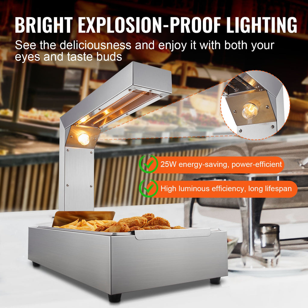 Bulvyčių šildytuvas VEVOR HT-620, 750W