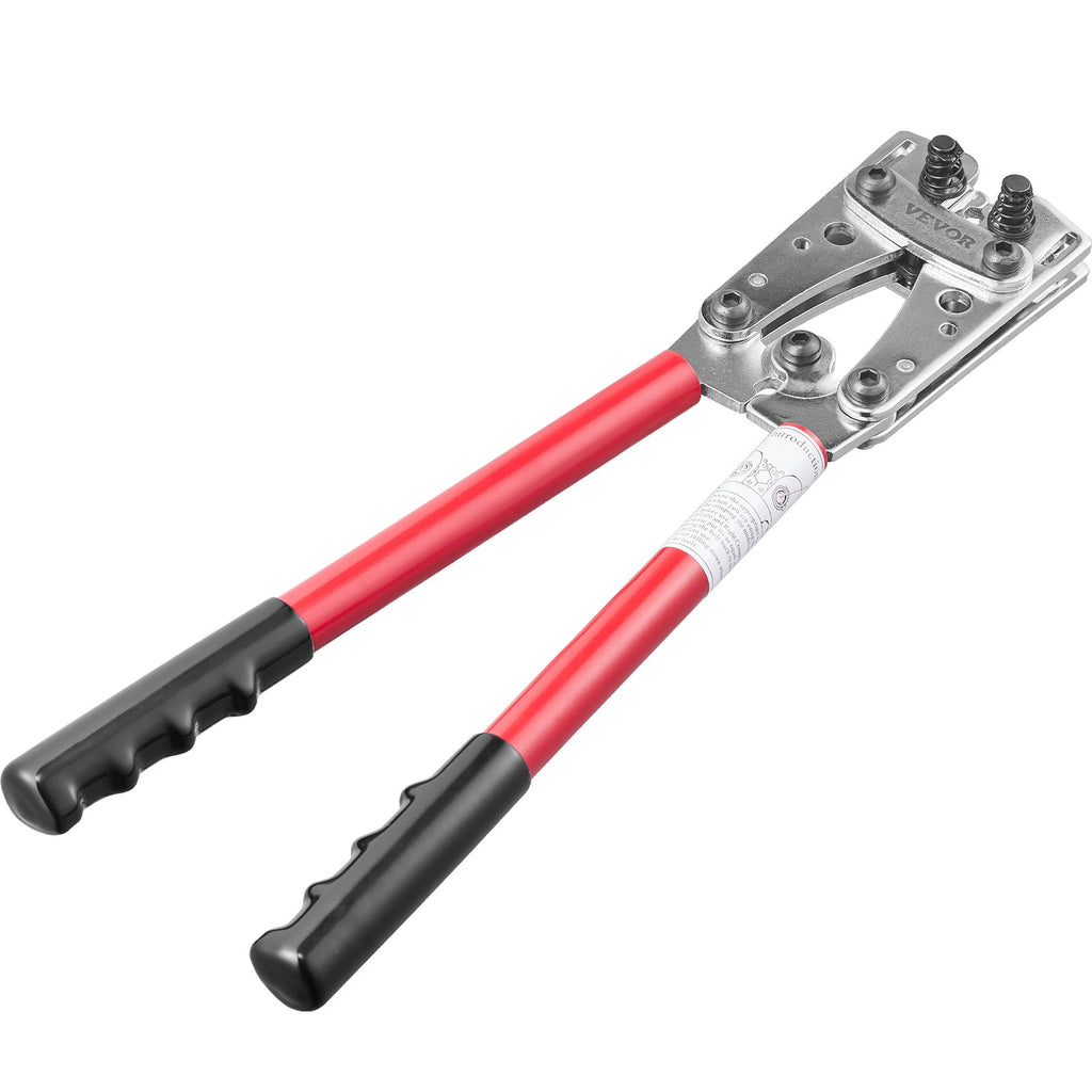 Akumuliatoriaus kabelių užspaudimo replės VEVOR HS-30R+HS-D1, 6-50 mm²