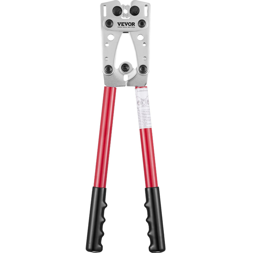 Akumuliatoriaus kabelių užspaudimo replės VEVOR HS-30R+HS-D1, 6-50 mm²