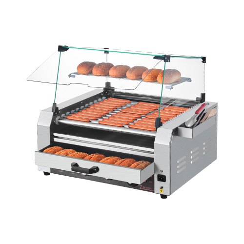 Dešrainių kepimo aparatas VEVOR HD11, 2400W