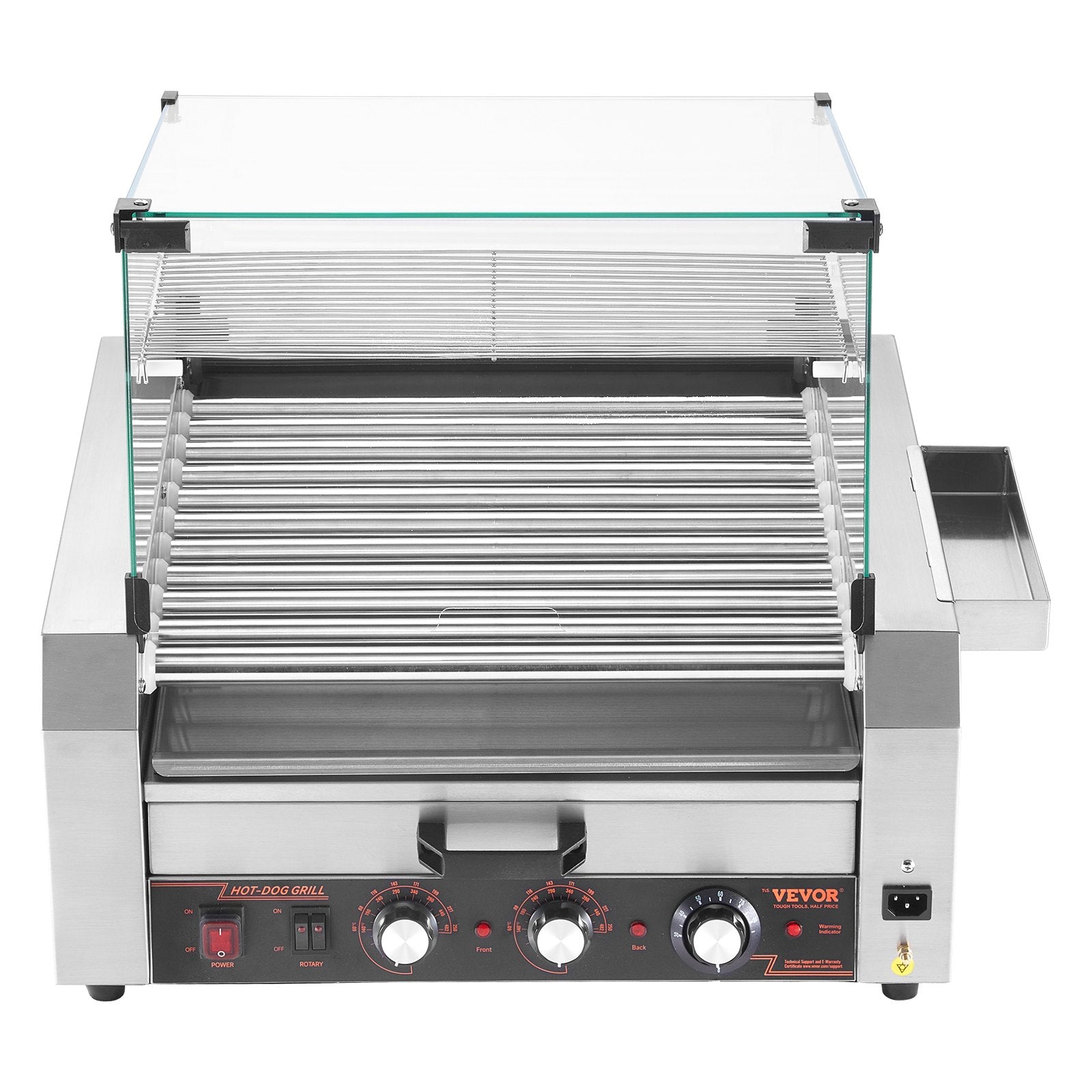 Dešrainių kepimo aparatas VEVOR HD11, 2400W