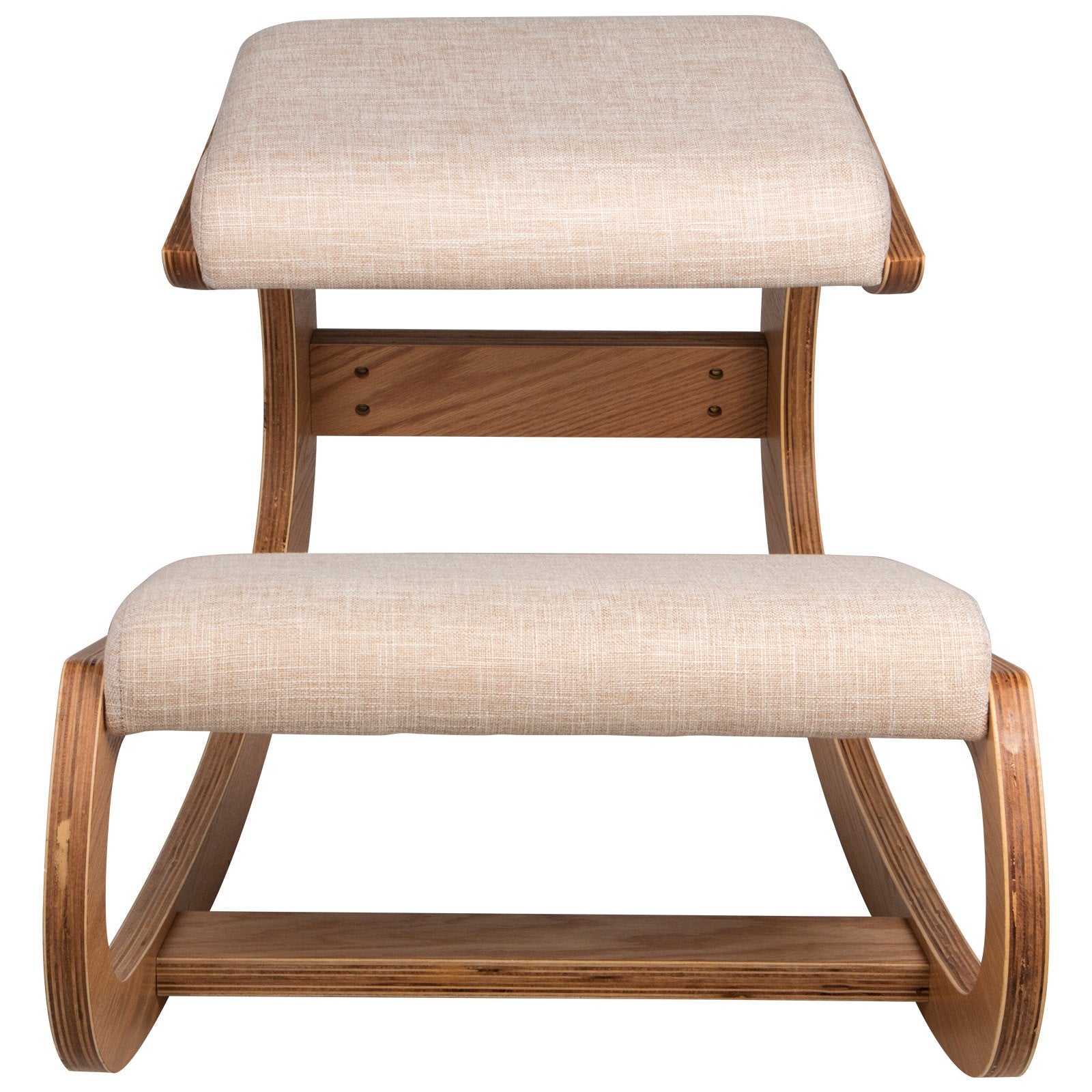 Ergonominė klūpėjimo kėdė VEVOR White Oak, 100 kg apkrova