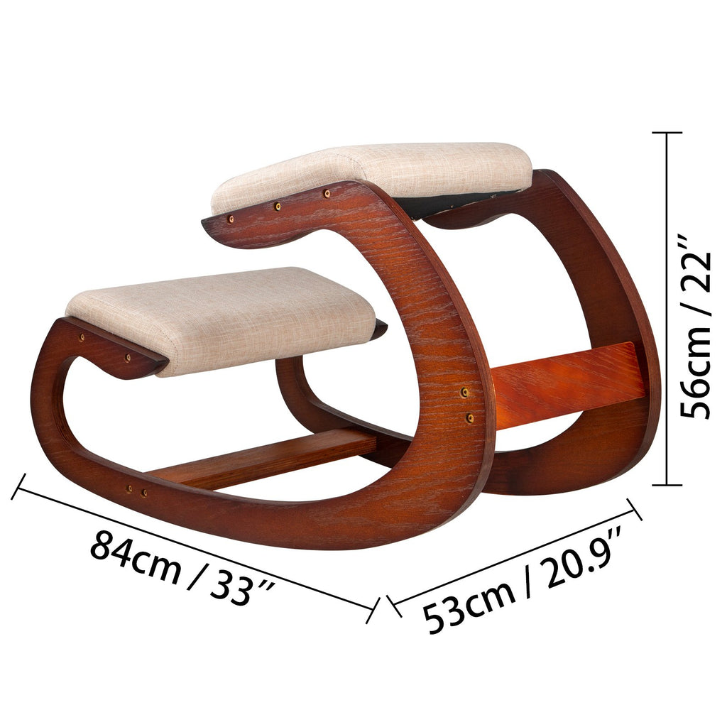 Ergonominė klūpėjimo kėdė VEVOR, 100 kg apkrova