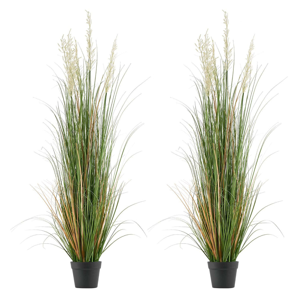 Dirbtinė nendrinė žolė VEVOR SS003, 119 cm (2 vnt.)