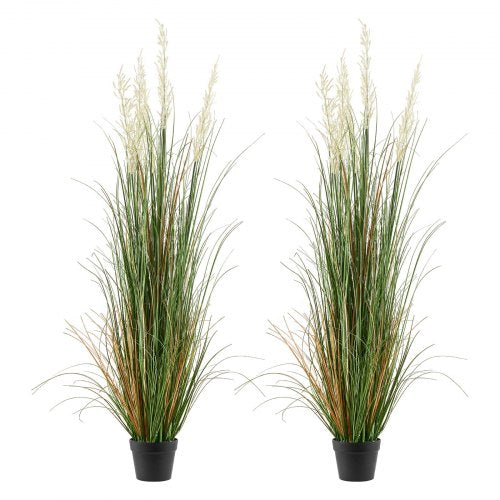 Dirbtinė nendrinė žolė VEVOR SS002, 150 cm (2 vnt.)