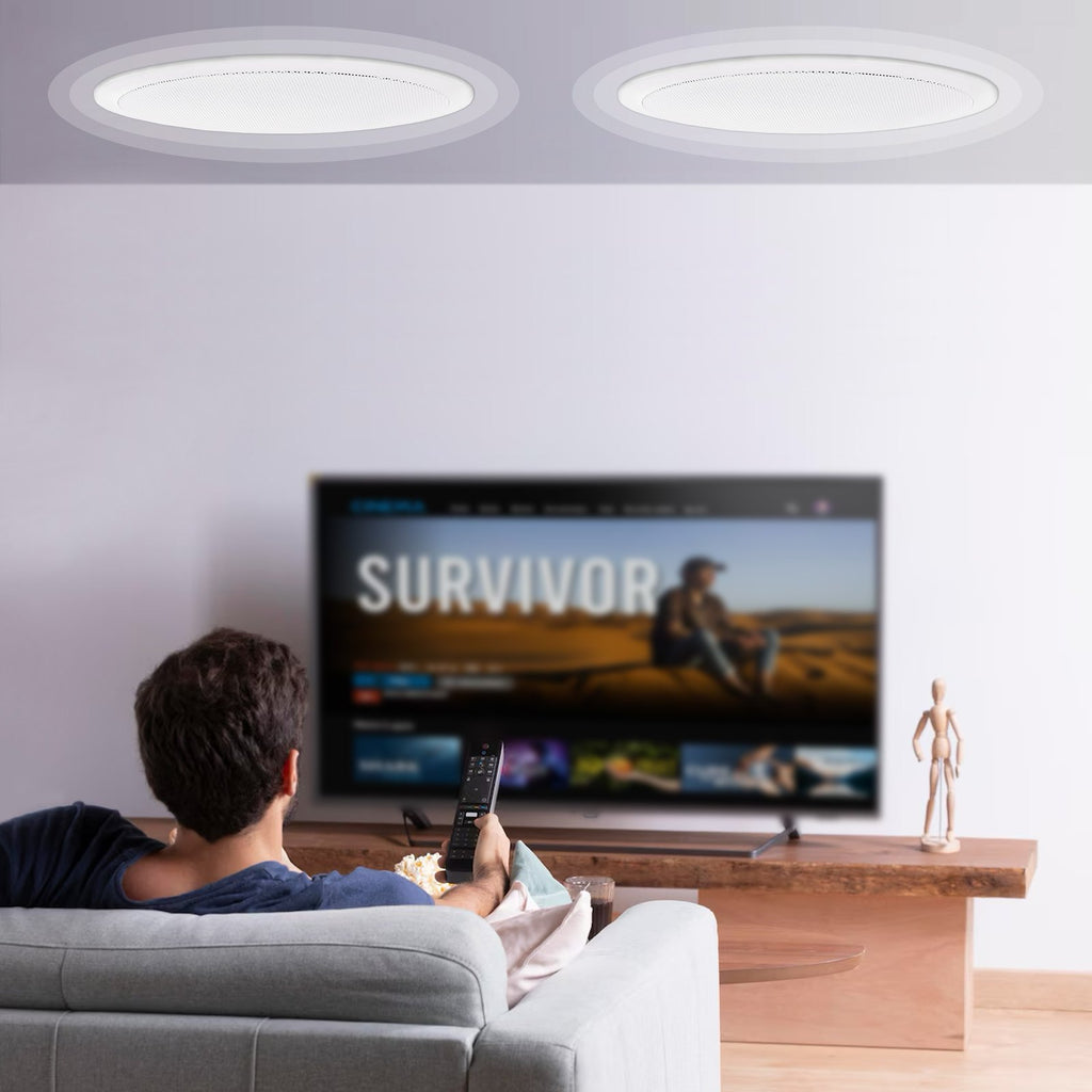 Įmontuojami lubiniai garsiakalbiai VEVOR 645-BT, 150W