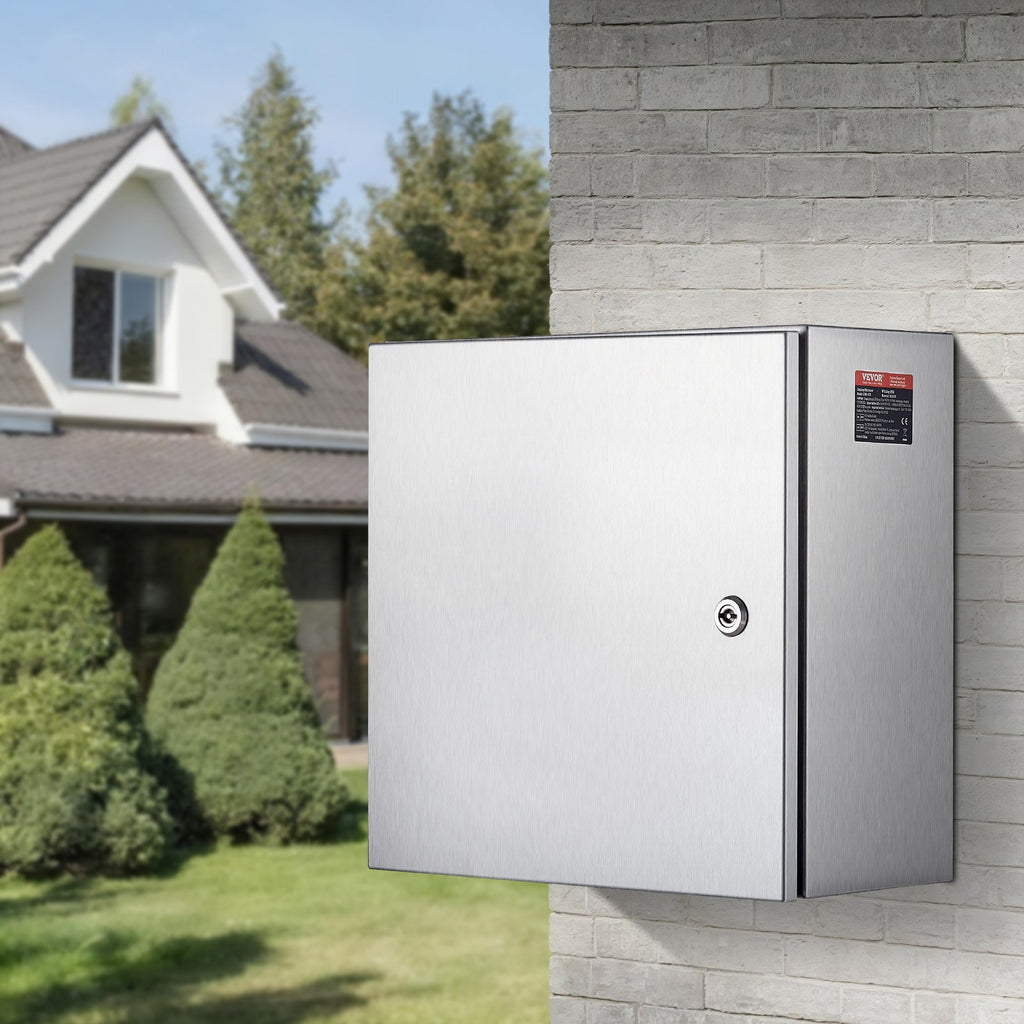 Nerūdijančio plieno elektros dėžė VEVOR STX3 320, 300 x 300 x 200 mm