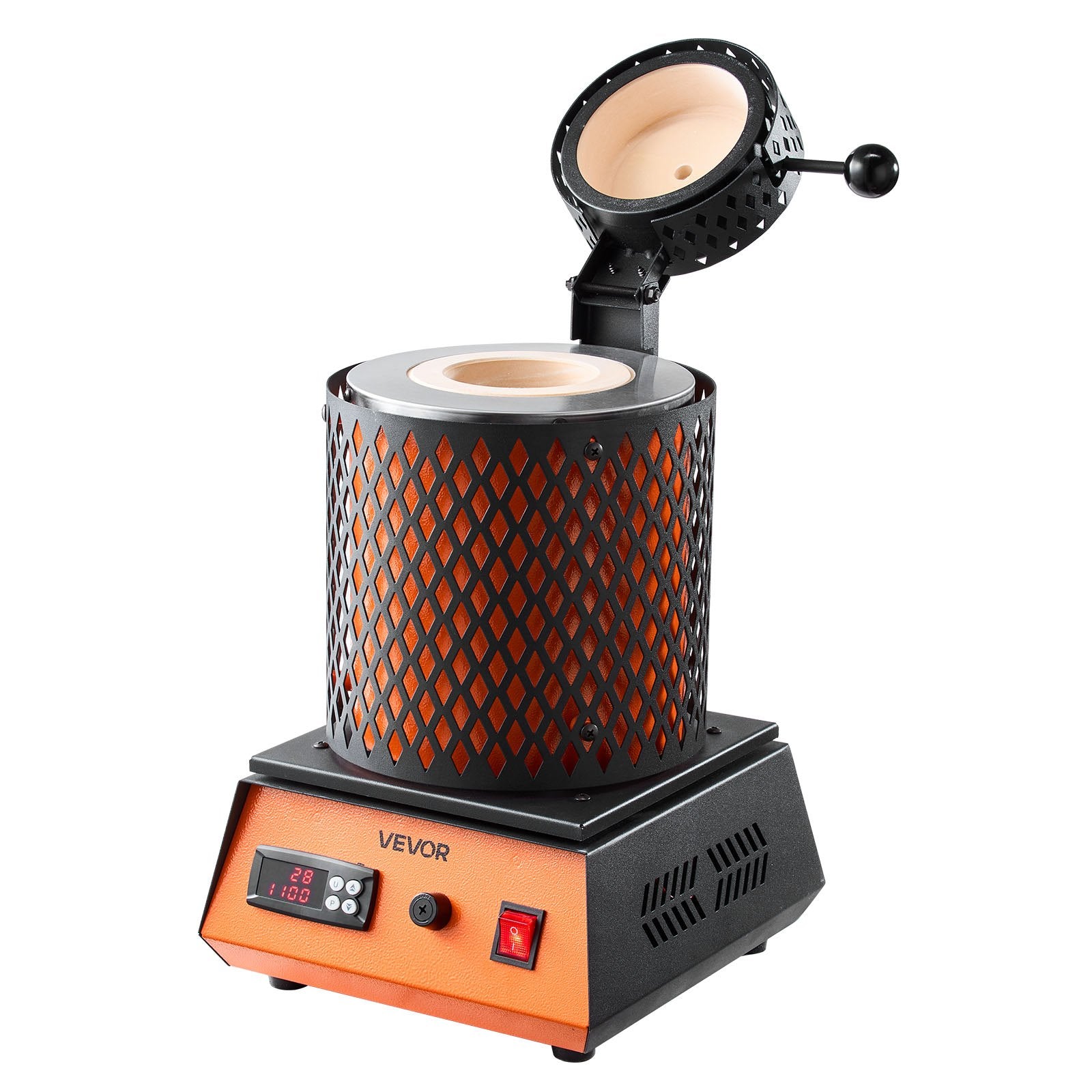 Elektrinė metalo lydymo krosnis VEVOR KD-1151, 1500W