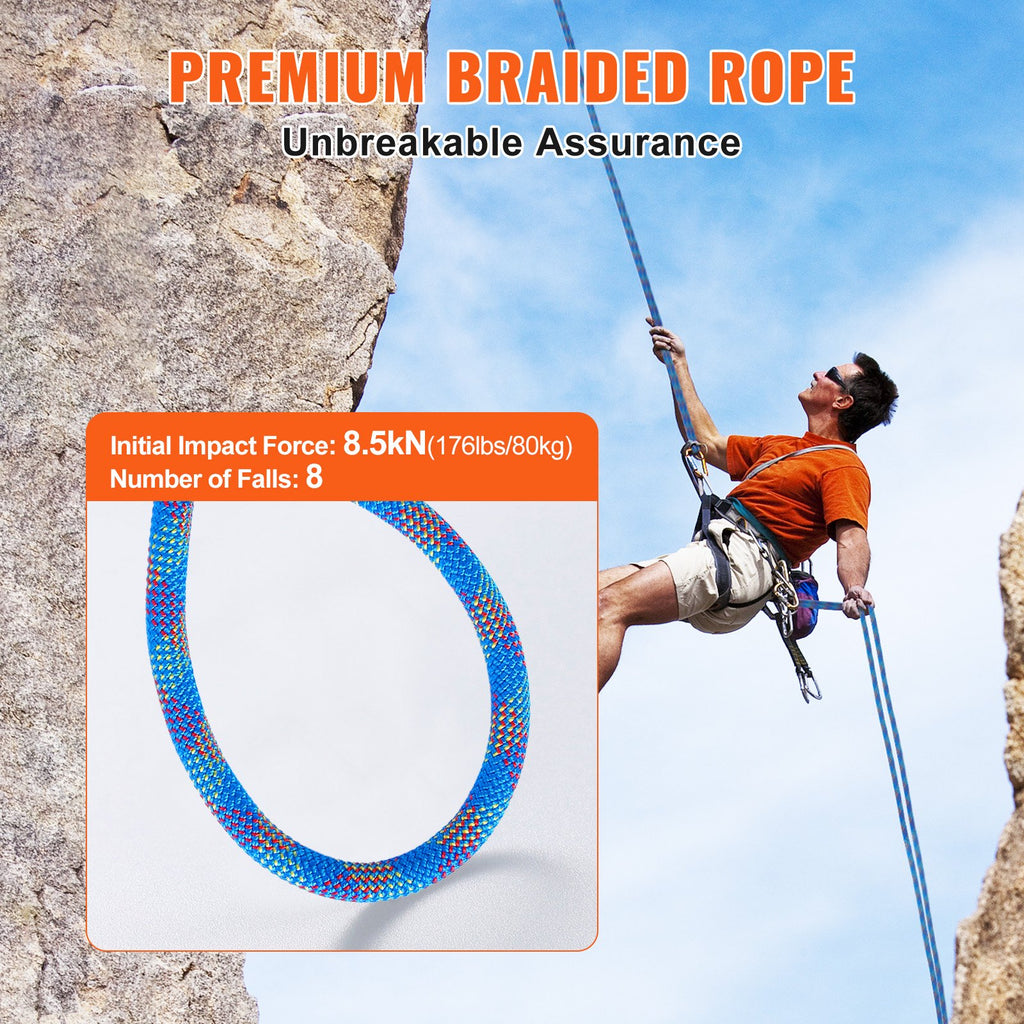 Dinaminė laipiojimo virvė VEVOR ROPE-D-102-230, 70 m