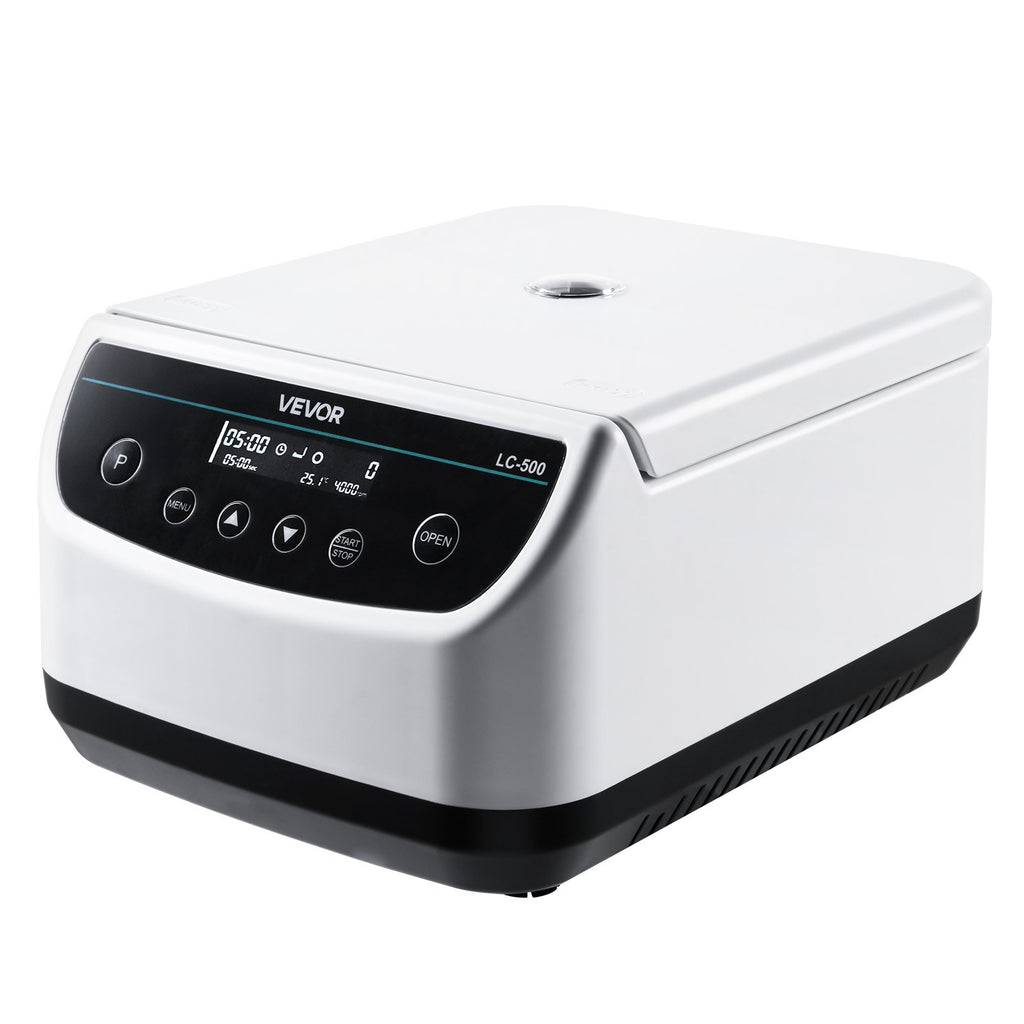 Laboratorinė centrifugė VEVOR LC500-8, 500-4000 sūk./min.