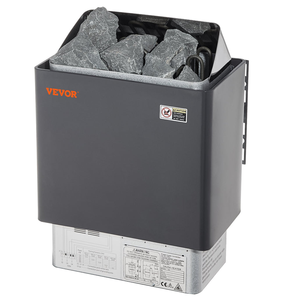 Pirties krosnelė VEVOR SCA-80W, 8 kW