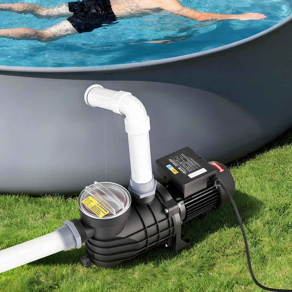 Antžeminių baseinų siurblys VEVOR HCP180, 180 W