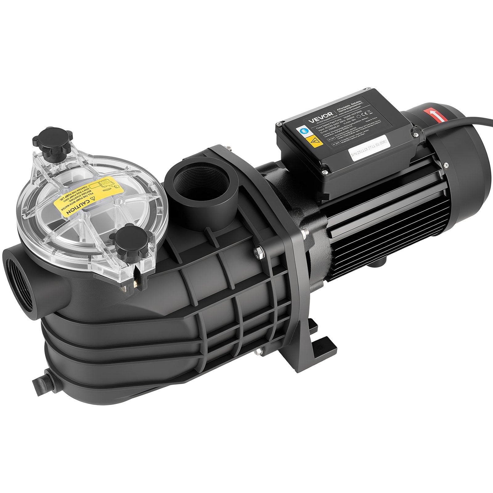 Baseino siurblys VEVOR HCP3000, 3000 W