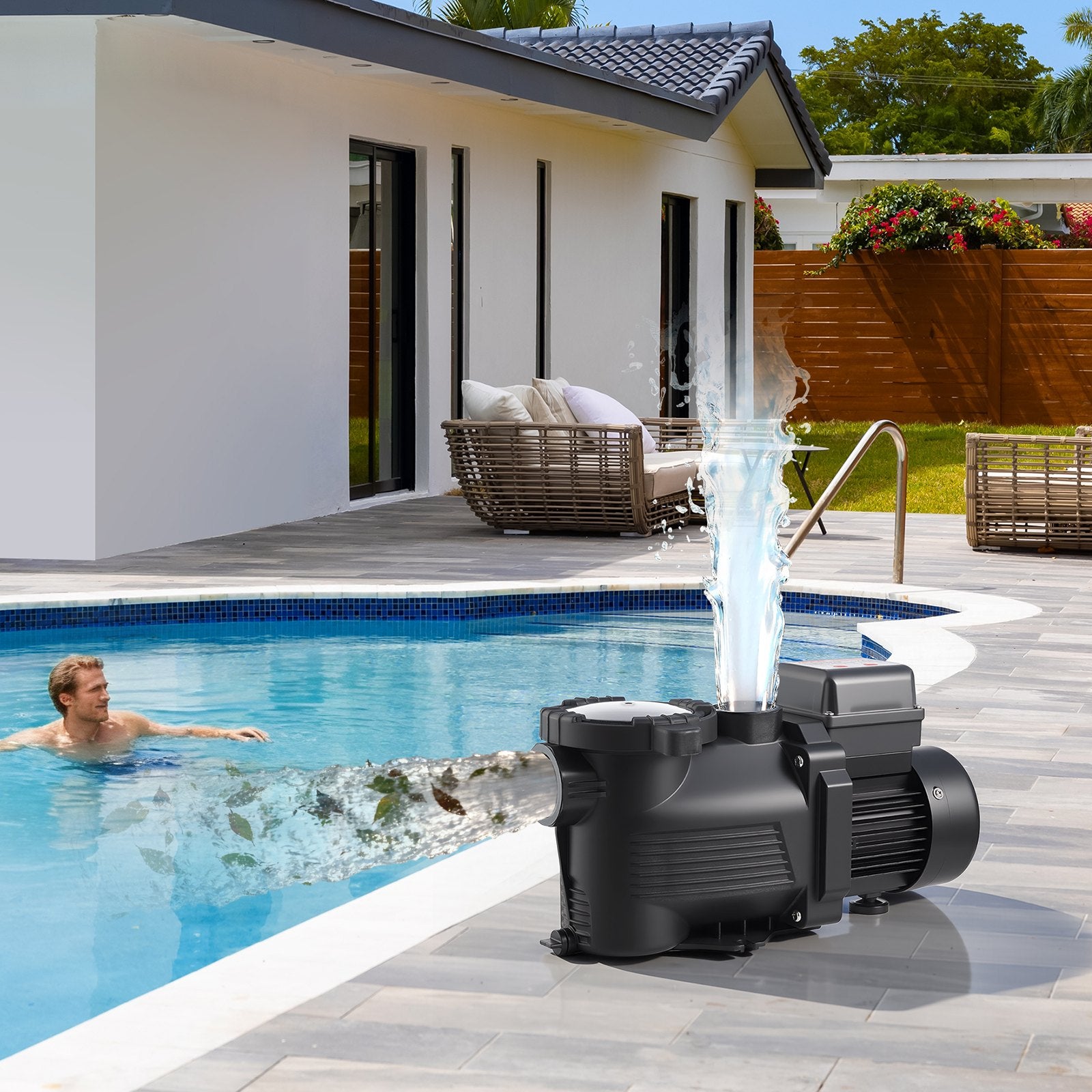 Baseinų siurblys VEVOR XKP456T, 400 W