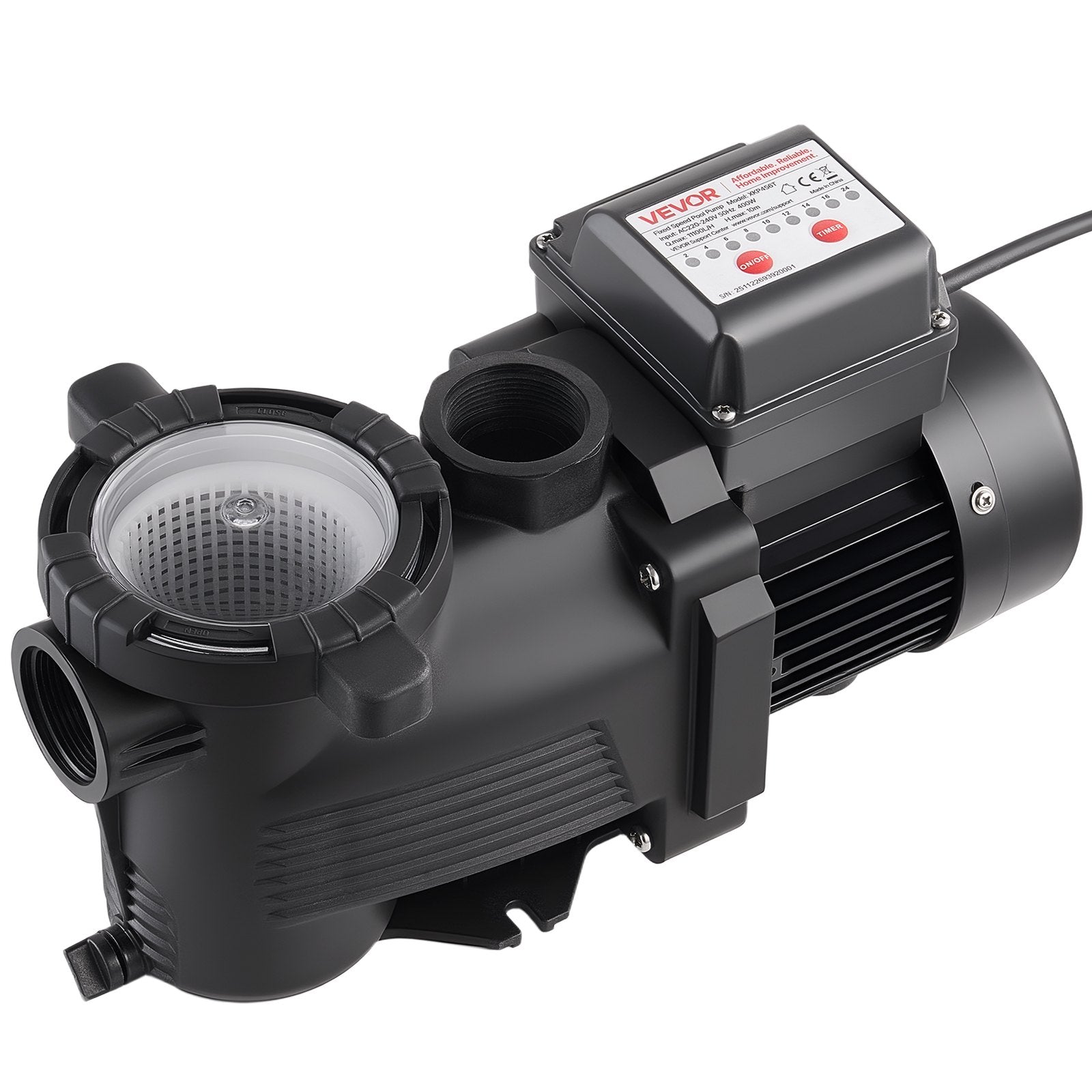 Baseinų siurblys VEVOR XKP456T, 400 W
