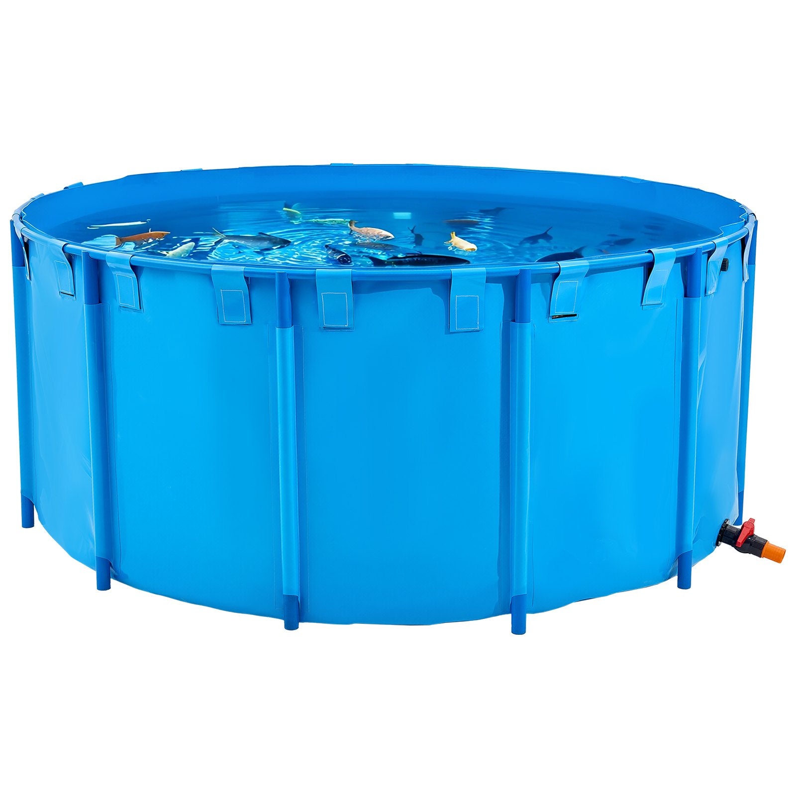 Antžeminis žuvų auginimo tvenkinys VEVOR DS-206, 4550 l
