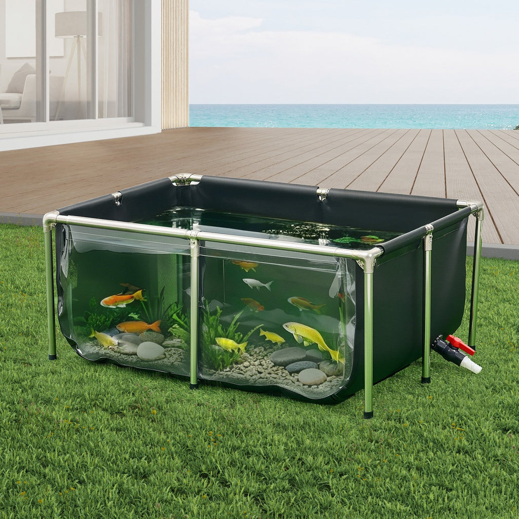 Antžeminis žuvų tvenkinys VEVOR DS-203, 480 l