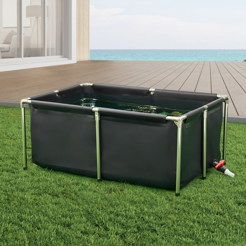 Sulankstomas tvenkinys žuvims VEVOR DS-204, 480 l