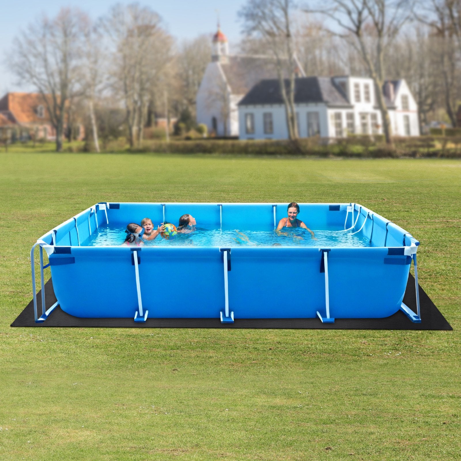 Baseino dugno paklotas VEVOR 1632RE, 4,88 x 9,75 m